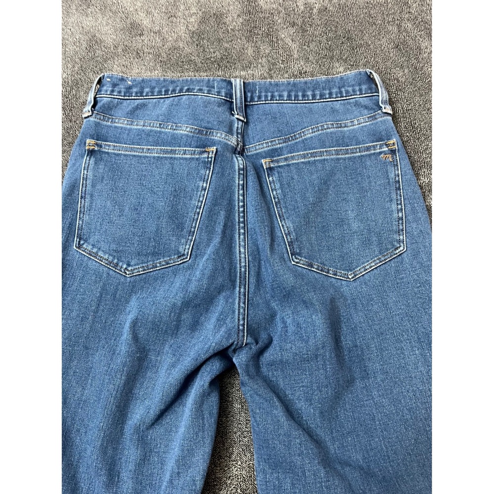 Trendy Madewell 11 Roadtripper Jeans High Rise Side Slit Denim Women's 28 - Picture 2 of 8